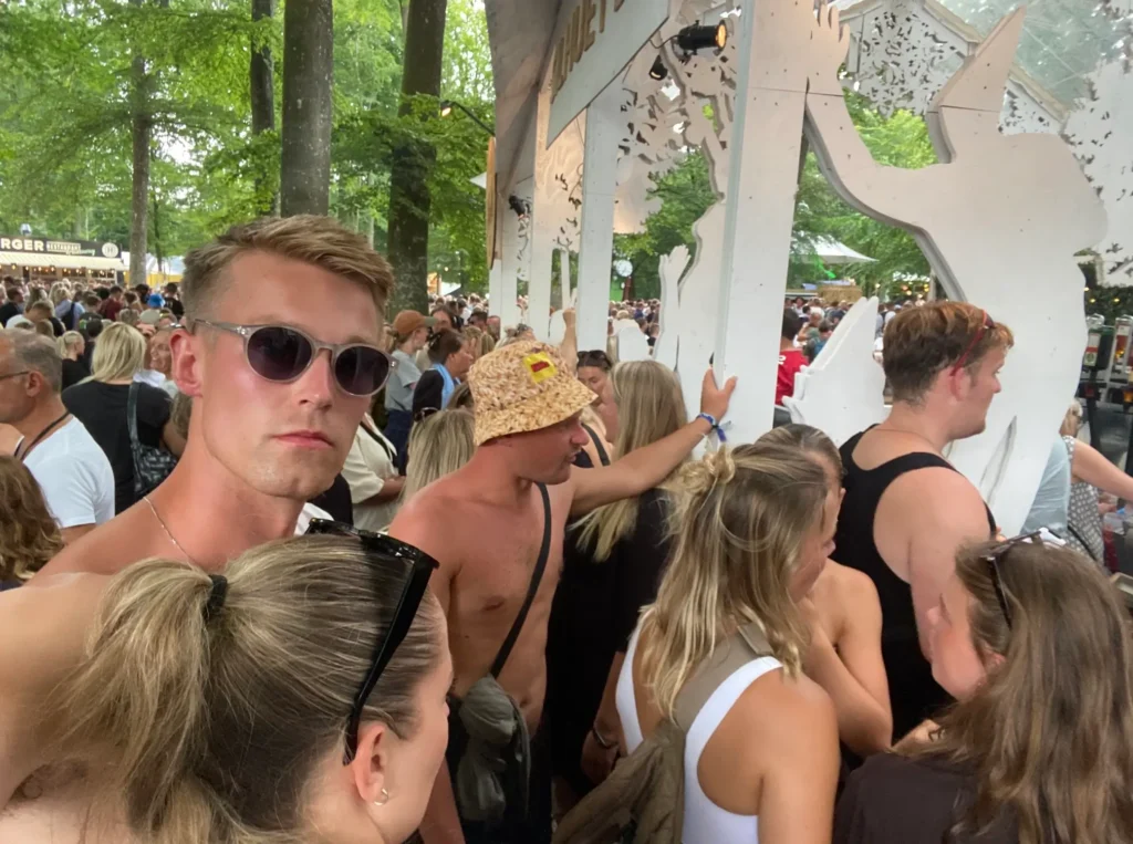 Billede af Laust Skrudland på skanderborg festival